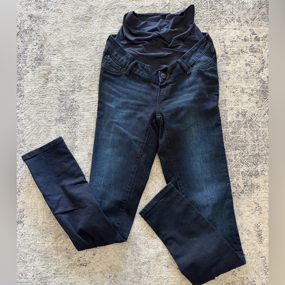 Seraphine Over the Bump Maternity Dark Indigo Women's Jeans